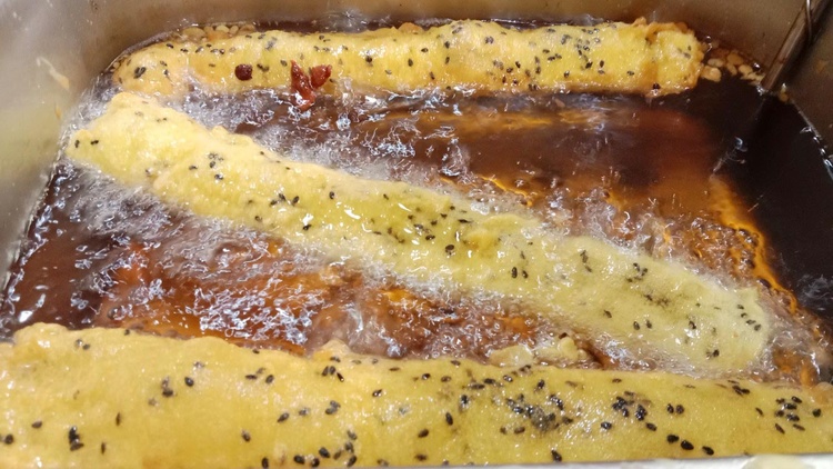 Công Thức kiếm thêm thu nhập với món ăn vặt Chuối Chiên, Khoai Lang Chiên PVN275