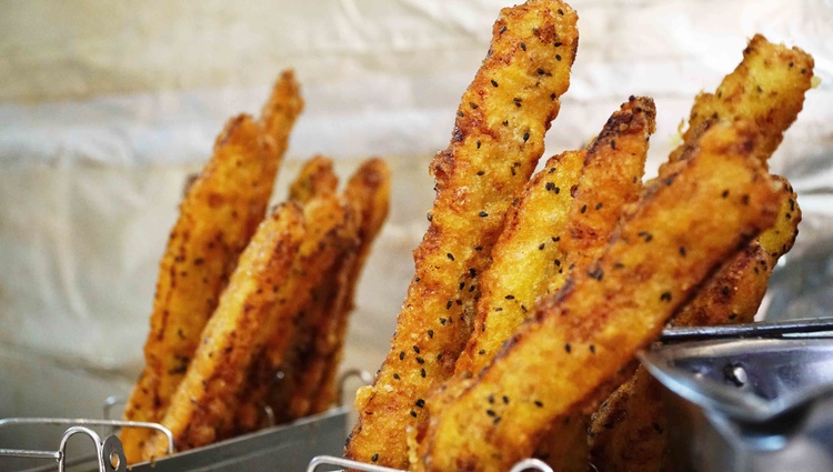 Công Thức kiếm thêm thu nhập với món ăn vặt Chuối Chiên, Khoai Lang Chiên PVN275