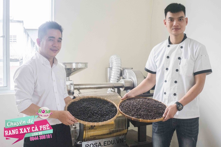 Chuyên đề học RANG XAY CÀ PHÊ đậm đà hương vị Việt Nam mở quán kinh ...