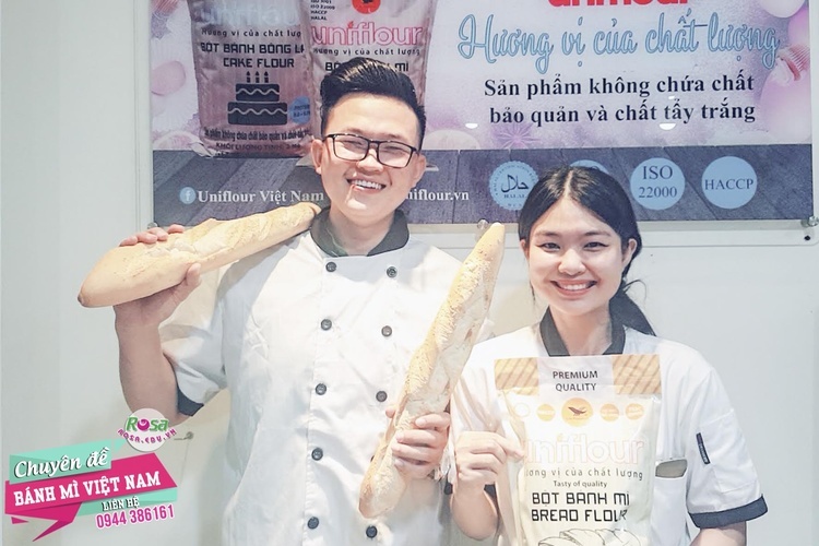 Workshop Học Làm Bánh Mì Việt Nam, Bánh Mì Tròn (bánh mì chuột) PVN1266