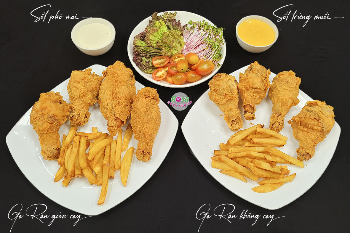Công Thức học làm GÀ RÁN HOT TREND mở quán kinh doanh 炸鸡 Fried chicken PVN604