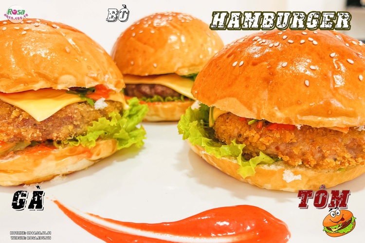 Video Online Học Làm Nhân Bánh mì Hamburger Mở Quán Kinh Doanh PVN340
