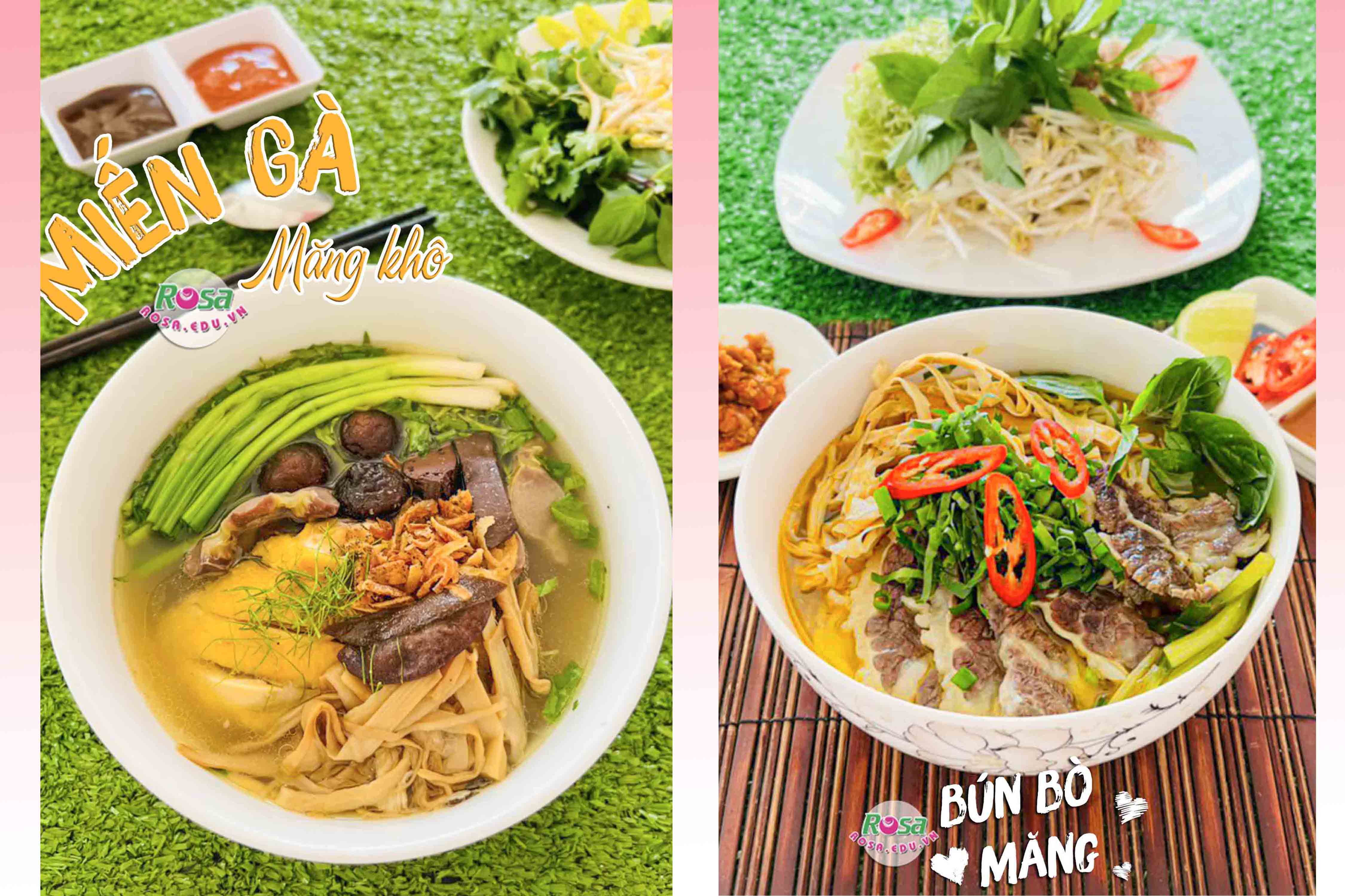 Công Thức Học Cách Làm Bún Măng Sườn + Bún Măng Bò + Bún Măng Vịt + Bún Măng Gà PVN1423