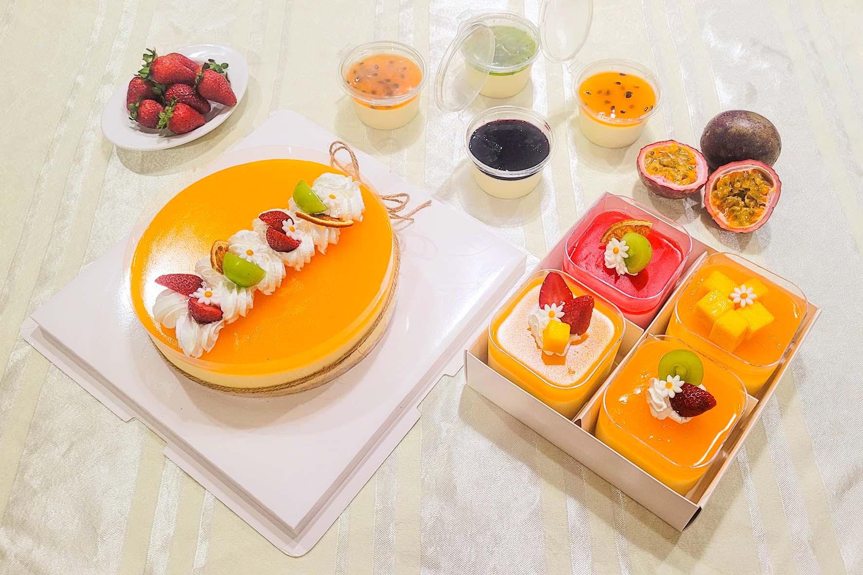 Workshop Học Làm Bánh Mousse Chanh Dây - Dâu - Xoài PVN746