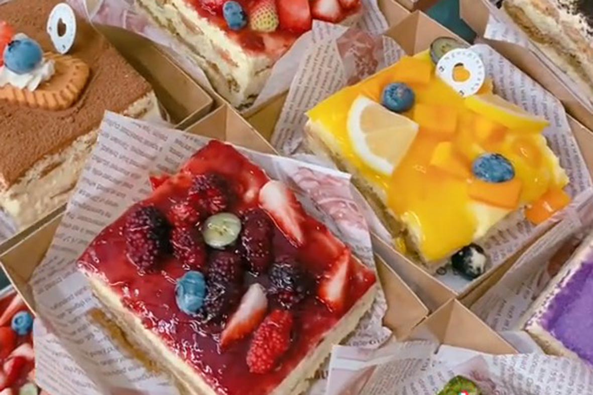 Chuyên Đề Học Làm Bánh Tiramisu Douyin (Truyền Thống, Trà Xanh, Vị Dâu, Việt Quất) PVN88