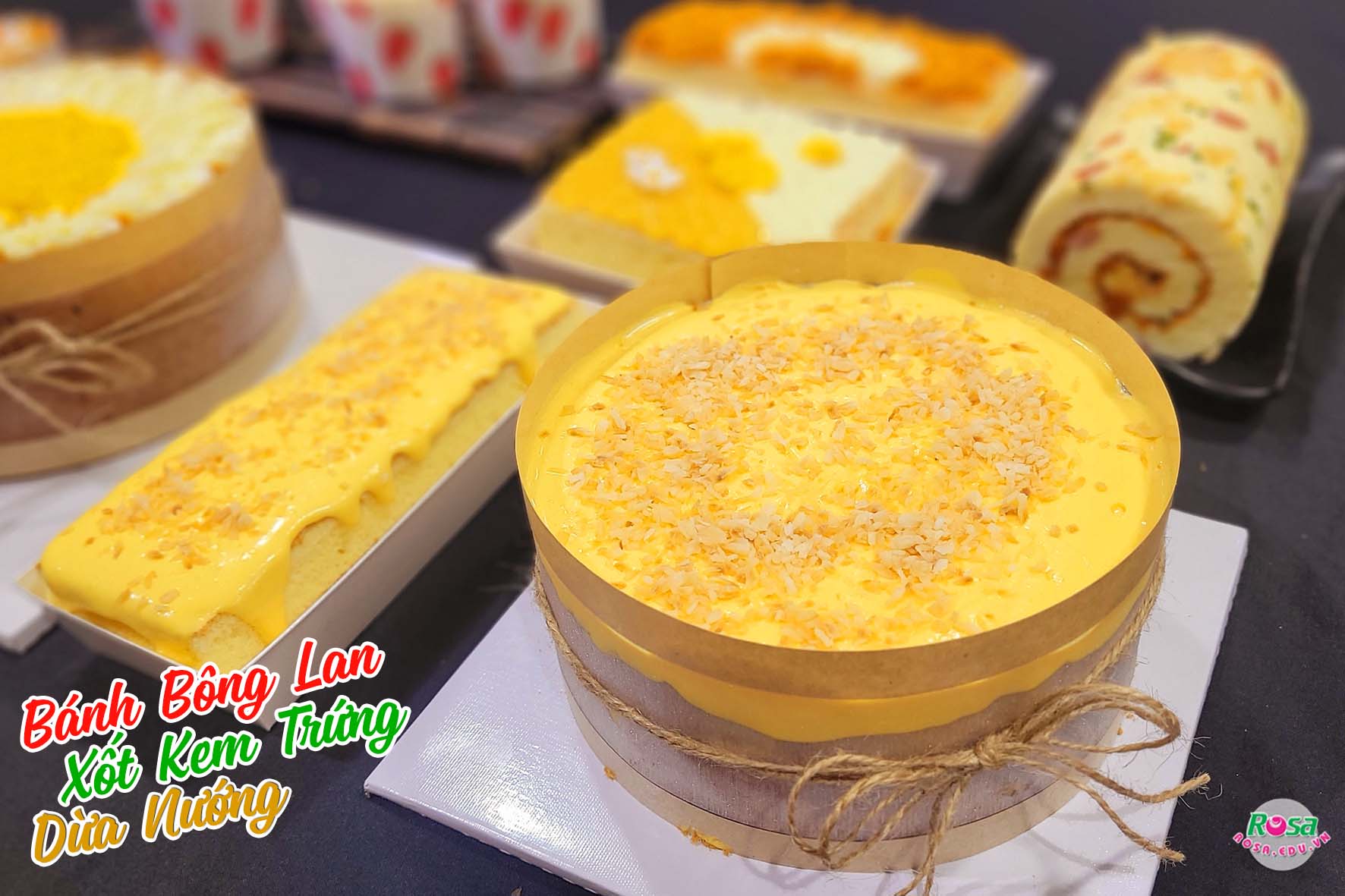 Tổng hợp chuyên đề học cách làm BÁNH BÔNG LAN từ a đến z (Sponge Cake) PVN1280