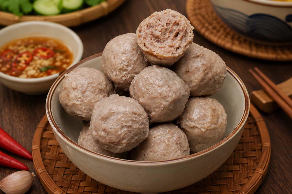 Chuyên đề học làm BÒ VIÊN - Thơm ngon, dai giòn tự nhiên, không bở - Mở quán bò viên gia truyền