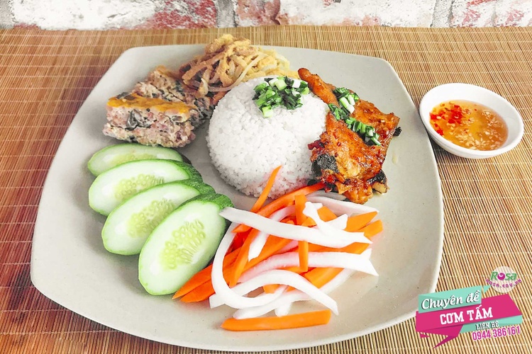 Chuyên đề học cách nấu CƠM TẤM SÀI GÒN - Thơm ngon chuẩn vị Sài Gòn, mở quán kinh doanh PVN1118