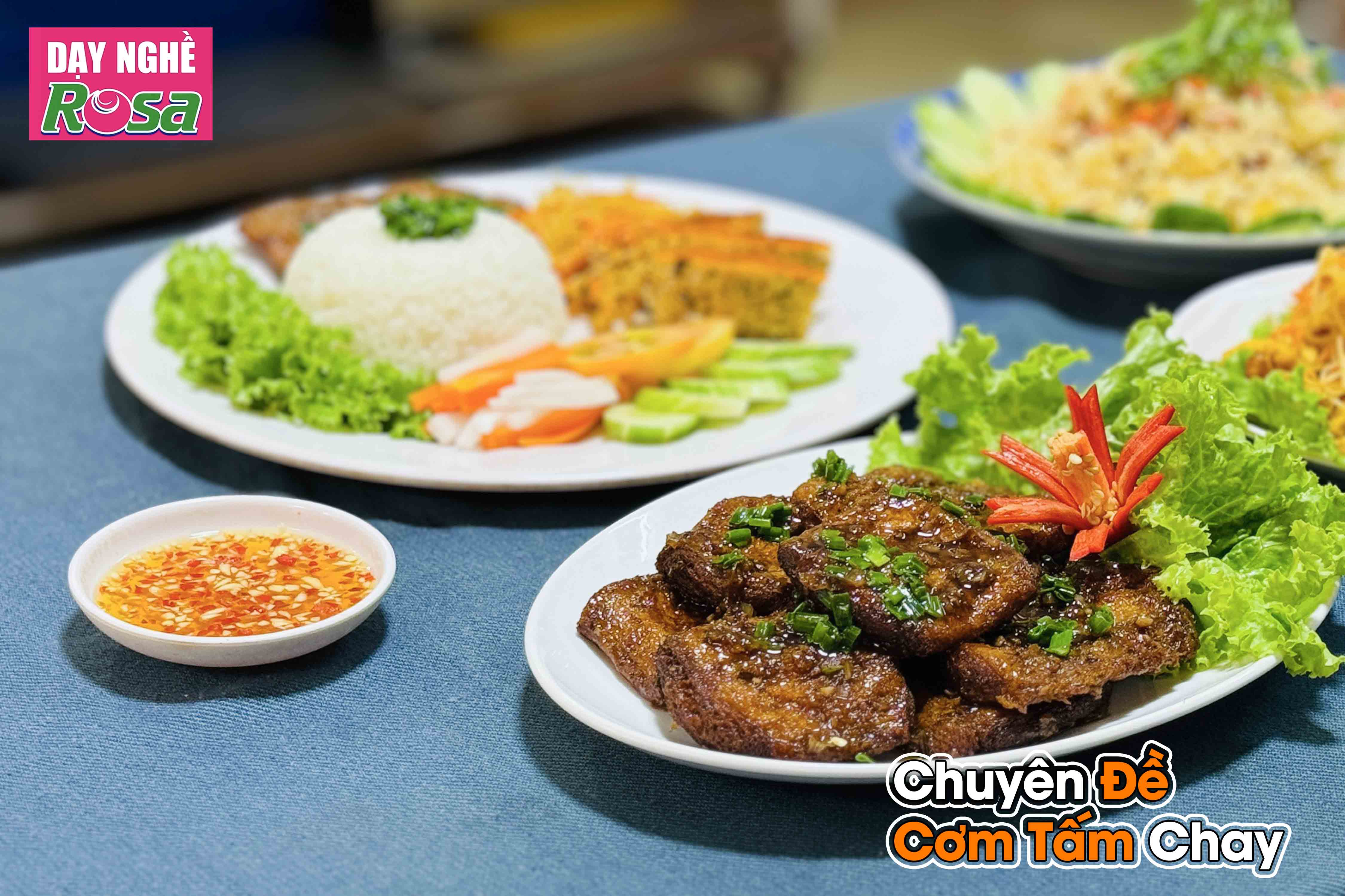 Công Thức Học Làm Cơm Tấm Sườn Bì Chả Chay Bí Mật Đậm Đà Thơm Ngon Mở Quán Kinh Doanh PVN753