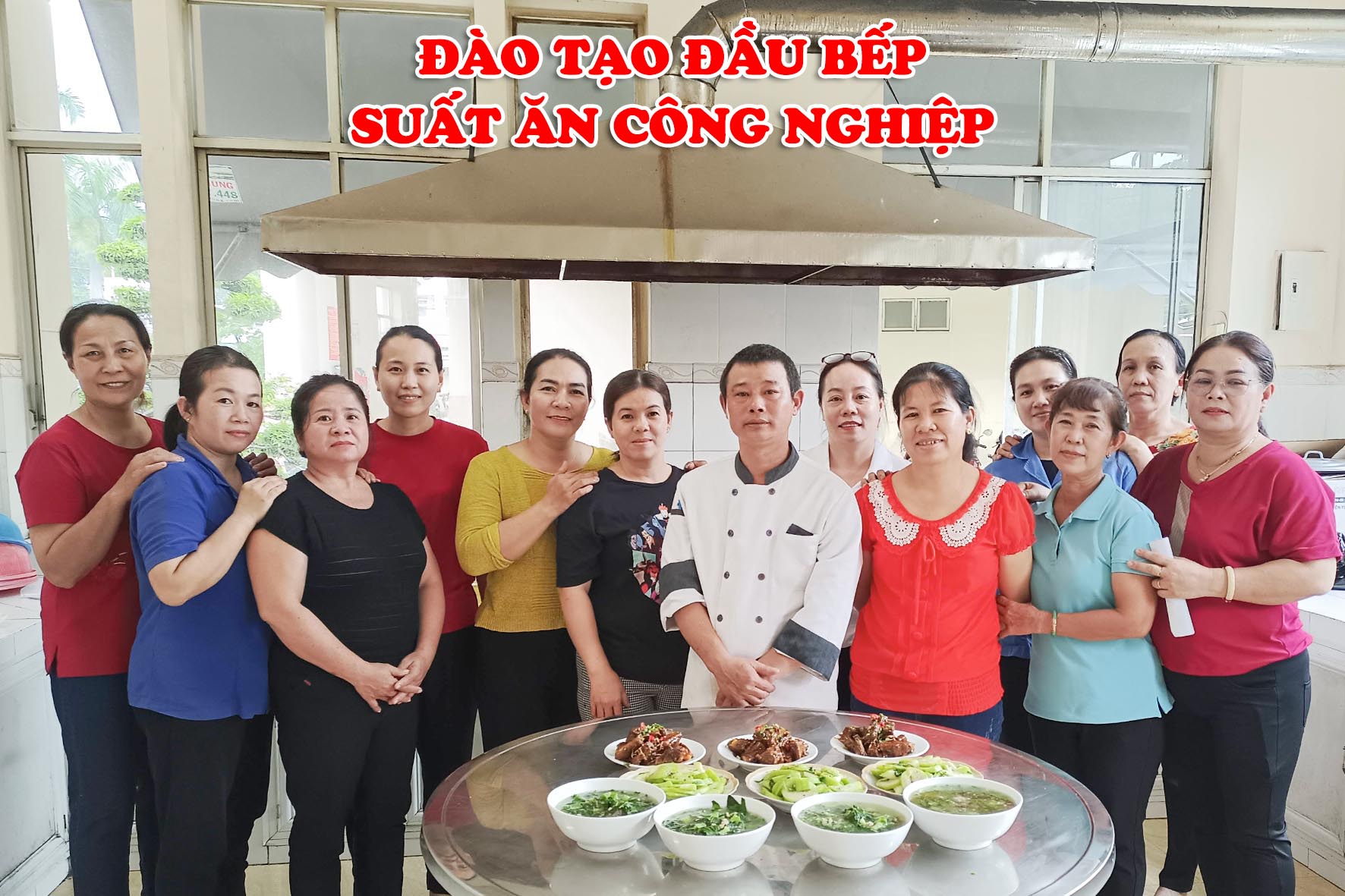 Dịch Vụ Đào Tạo Bếp Suất Ăn Công Nghiệp - Nhà Máy, Trường Học Nội Trú, Mầm Non, Bệnh Viện