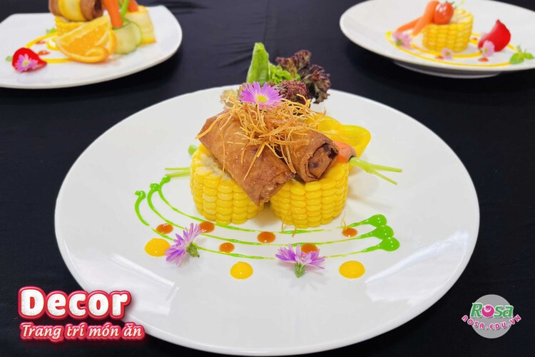 Workshop Học Decor Trang Trí Món Ăn Việt Á Âu Bằng Muỗng Decor Spoon (Thìa Chuyên Dụng) PVN1833