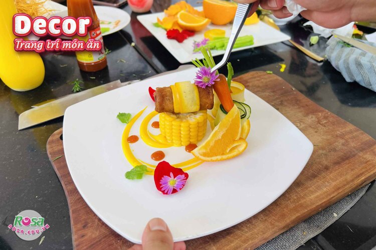 Workshop Học Decor Trang Trí Món Ăn Việt Á Âu Bằng Muỗng Decor Spoon (Thìa Chuyên Dụng) PVN1833