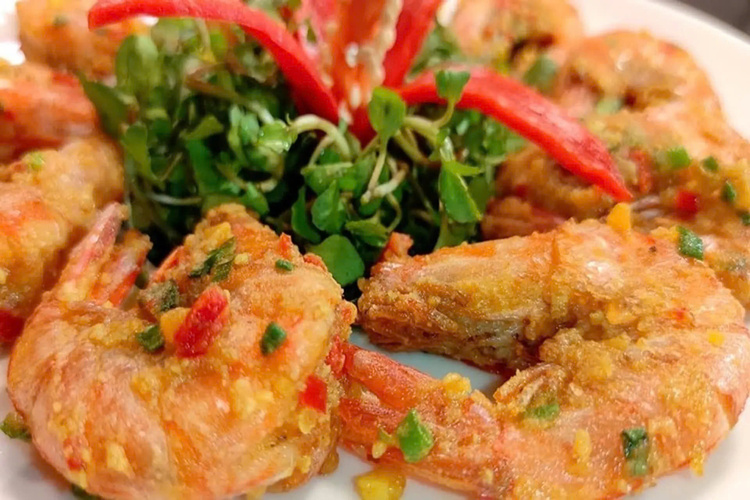 Workshop Học Làm Tôm Sốt Hoàng Kim - Tôm Tiềm Thuốc Bắc PVN1009