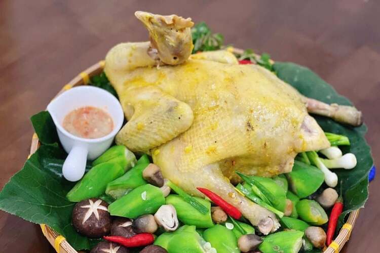 Workshop Học Làm Gà Hấp Tiêu Xanh - Gỏi Gà Ngũ Sắc PVN1290