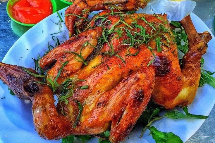 Workshop Học Làm Gà Nướng Lá Chanh - Xôi Chiên Phồng PVN439