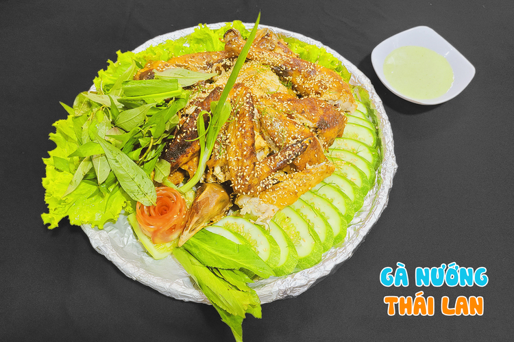 Workshop Học Làm Tháp Sườn Sốt Ớt Xanh Khổng Lồ (Laeng Saeb ) + Gà Xào Hạt Điều (Kai Med Ma Muang) + Kai Yang (Gà Nướng) PVN1855