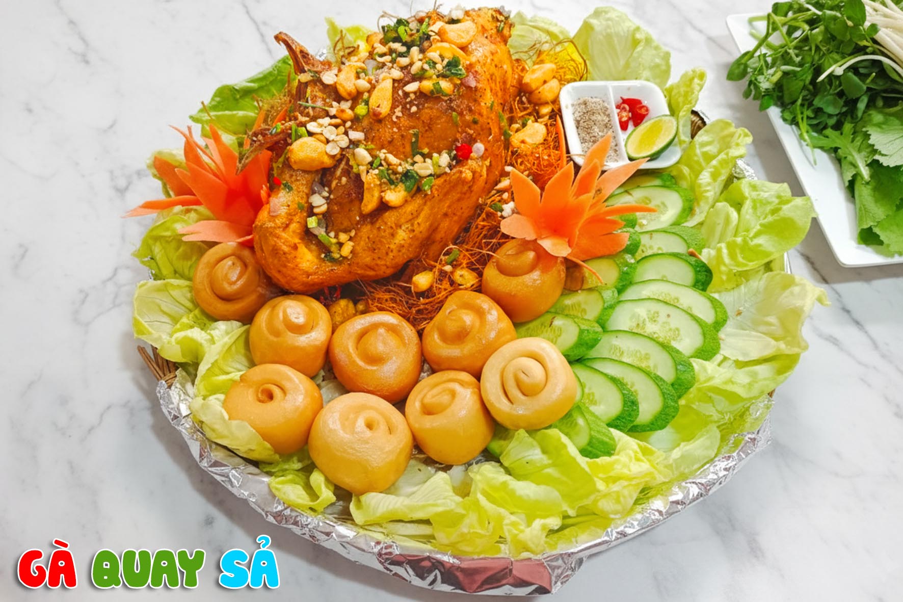 Workshop Học Làm Gà Tiềm Ớt Hiểm + Gà Quay Ôm Sả PVN1008