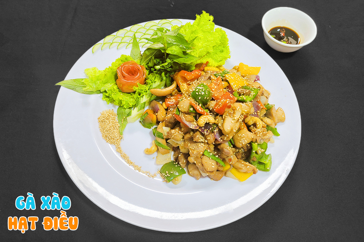 Workshop Học Làm Tháp Sườn Sốt Ớt Xanh Khổng Lồ (Laeng Saeb ) + Gà Xào Hạt Điều (Kai Med Ma Muang) + Kai Yang (Gà Nướng) PVN1855