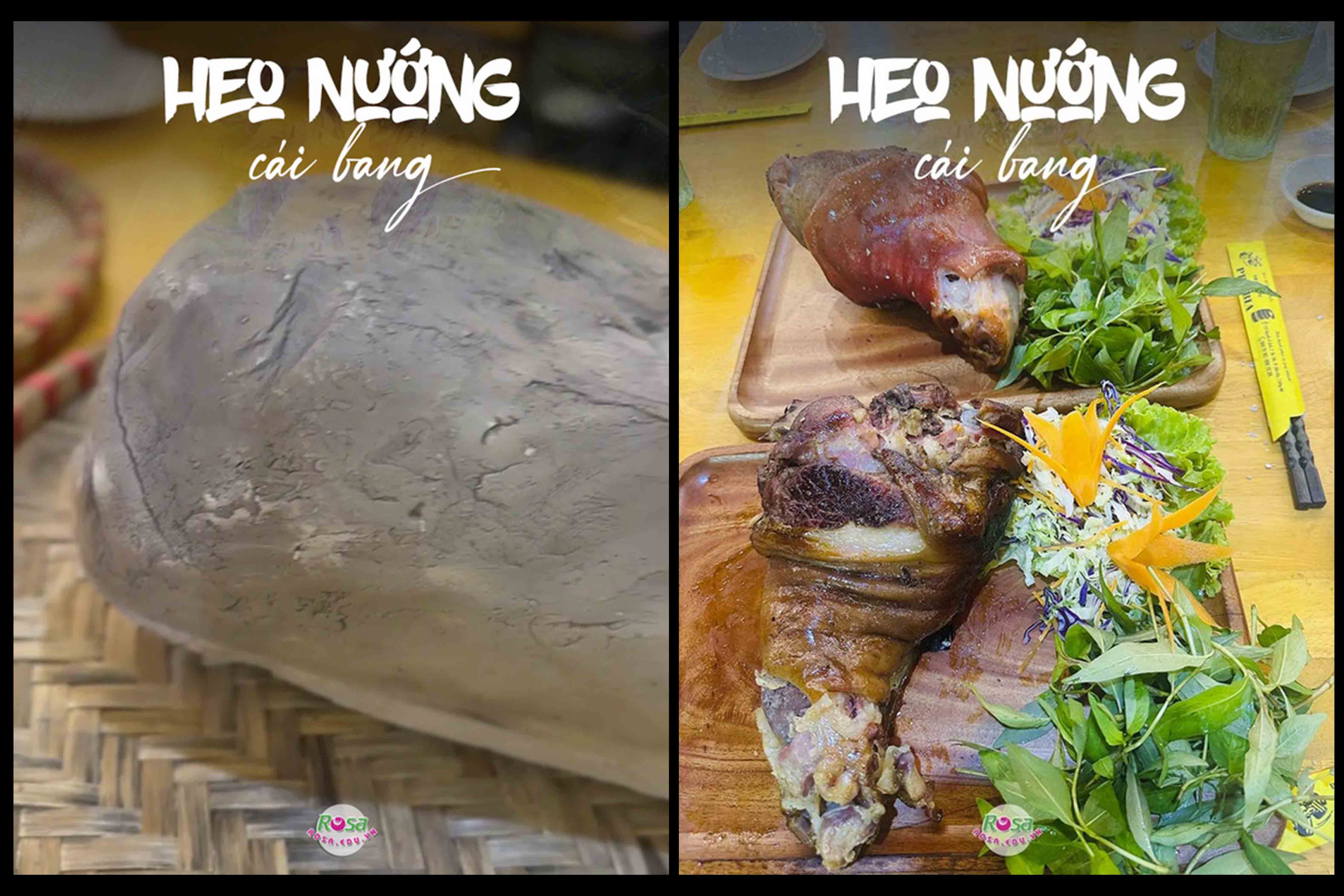 Chuyên đề học cách làm món GÀ ĂN MÀY, HEO ĂN MÀY (Gà - Heo Nướng Cái Bang, Gà - Heo Nướng Đất Sét)