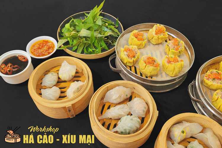 Workshop Học Làm Dim sum : Há Cảo, Xíu Mại PVN885