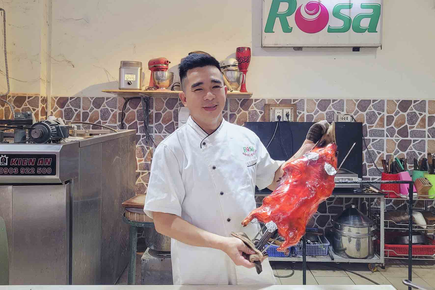 Chuyên đề học làm HEO SỮA QUAY - Từ sơ chế, ướp gia vị đến kỹ thuật quay giòn da, thịt ngọt mềm, chuẩn nhà hàng