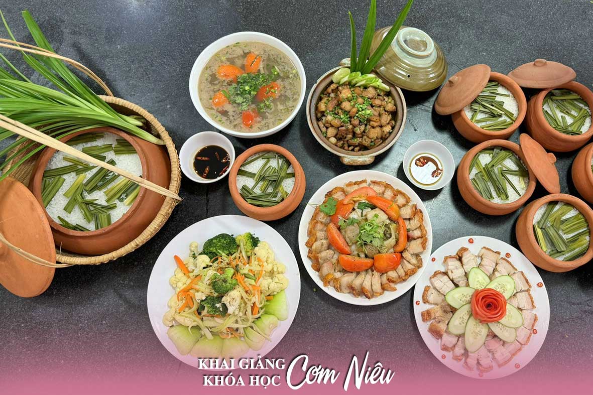 Công thức học bí quyết cách nấu CƠM NIÊU (CƠM THỐ) VIỆT NAM - Kinh doanh cơm gia đình, cơm trưa văn phòng PVN901