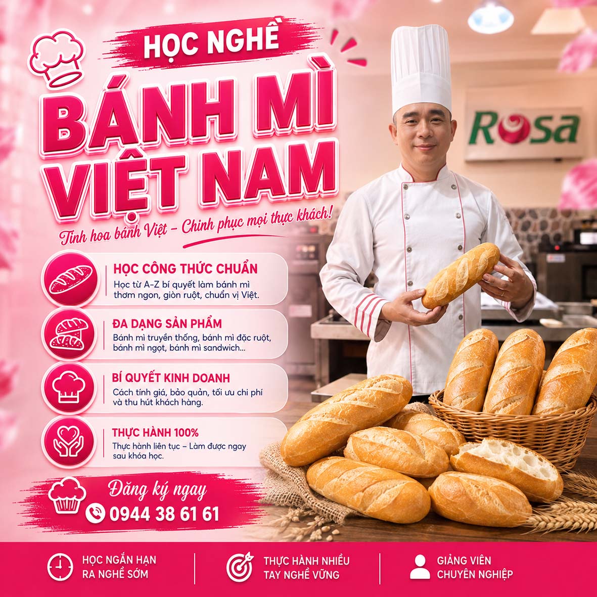 Chuyên Đề Bánh Mì Việt Nam Và Các Loại Nhân Ăn Kèm - Chia sẻ bí quyết kinh doanh lò bánh mì