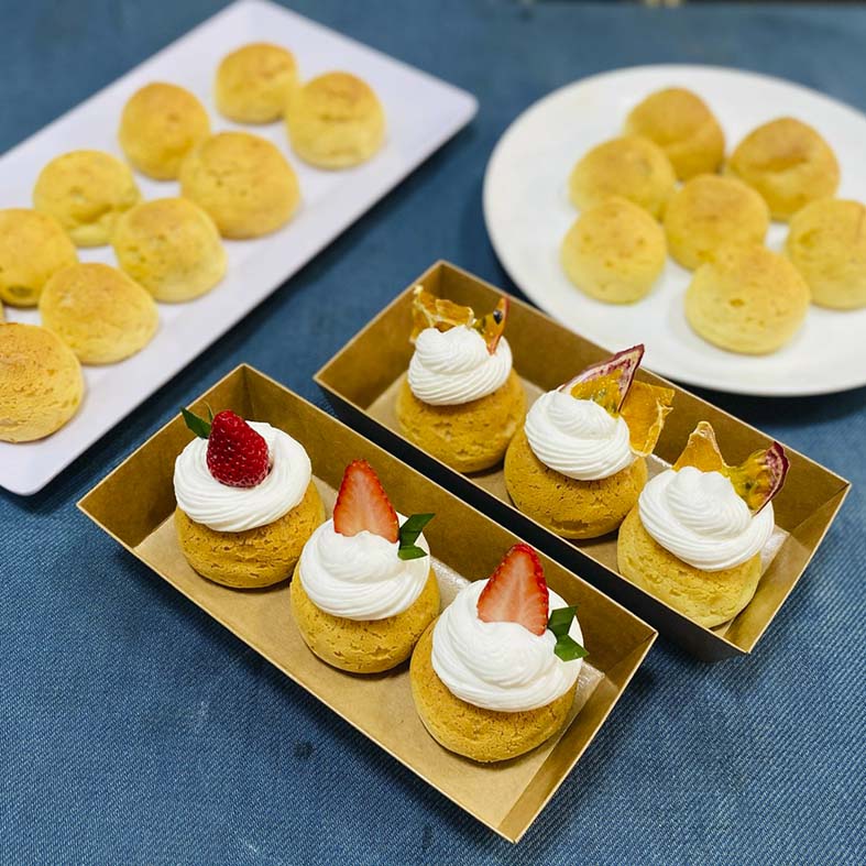 Chuyên Đề Học Cách Làm Bánh Lạnh, Bánh Âu Thông Dụng (Bánh Mousse, Cheesecake, Pudding, Tiramisu, Choux,...) - Món Ăn Kèm Thu Hút Khách Trong Các Quán Cà Phê
