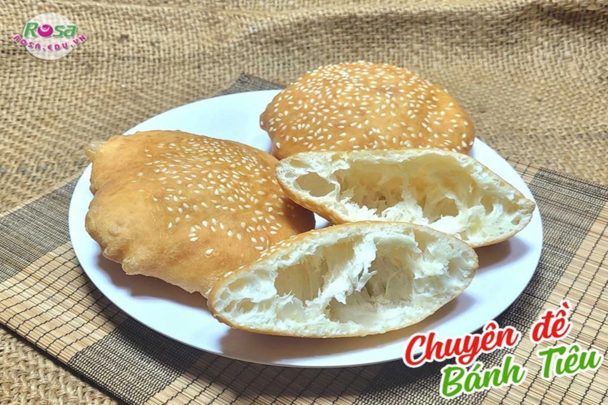 Công Thức Học Làm Bánh Tiêu Mở Quán Kinh Doanh 1 Vốn 4 Lời PVN529