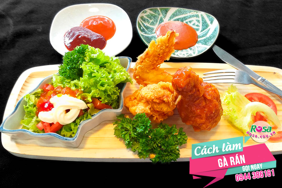 Chuyên đề học làm GÀ RÁN HOT TREND mở quán kinh doanh 炸鸡 Fried chicken RS41