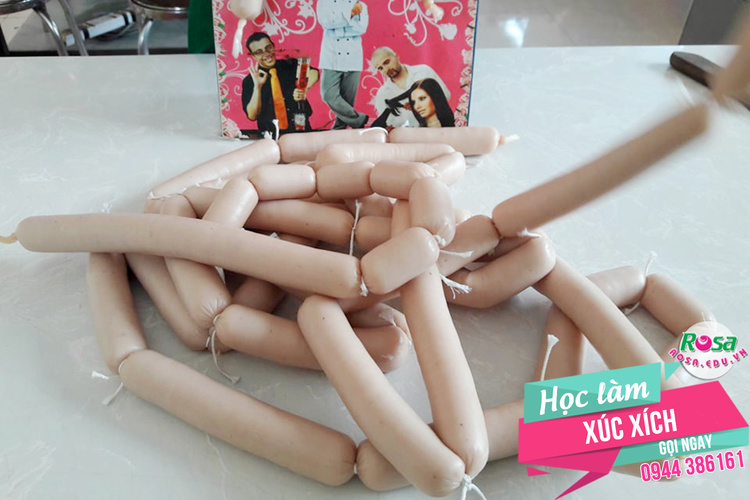 Chuyên đề học làm XÚC XÍCH, LẠP XƯỞNG tươi, sạch kinh doanh (Sausage, Lap cheong, Chinese sausage)