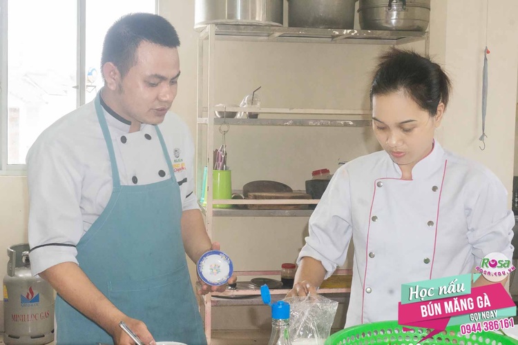 Công Thức Học Cách Làm Bún Măng Sườn + Bún Măng Bò + Bún Măng Vịt + Bún Măng Gà PVN1423