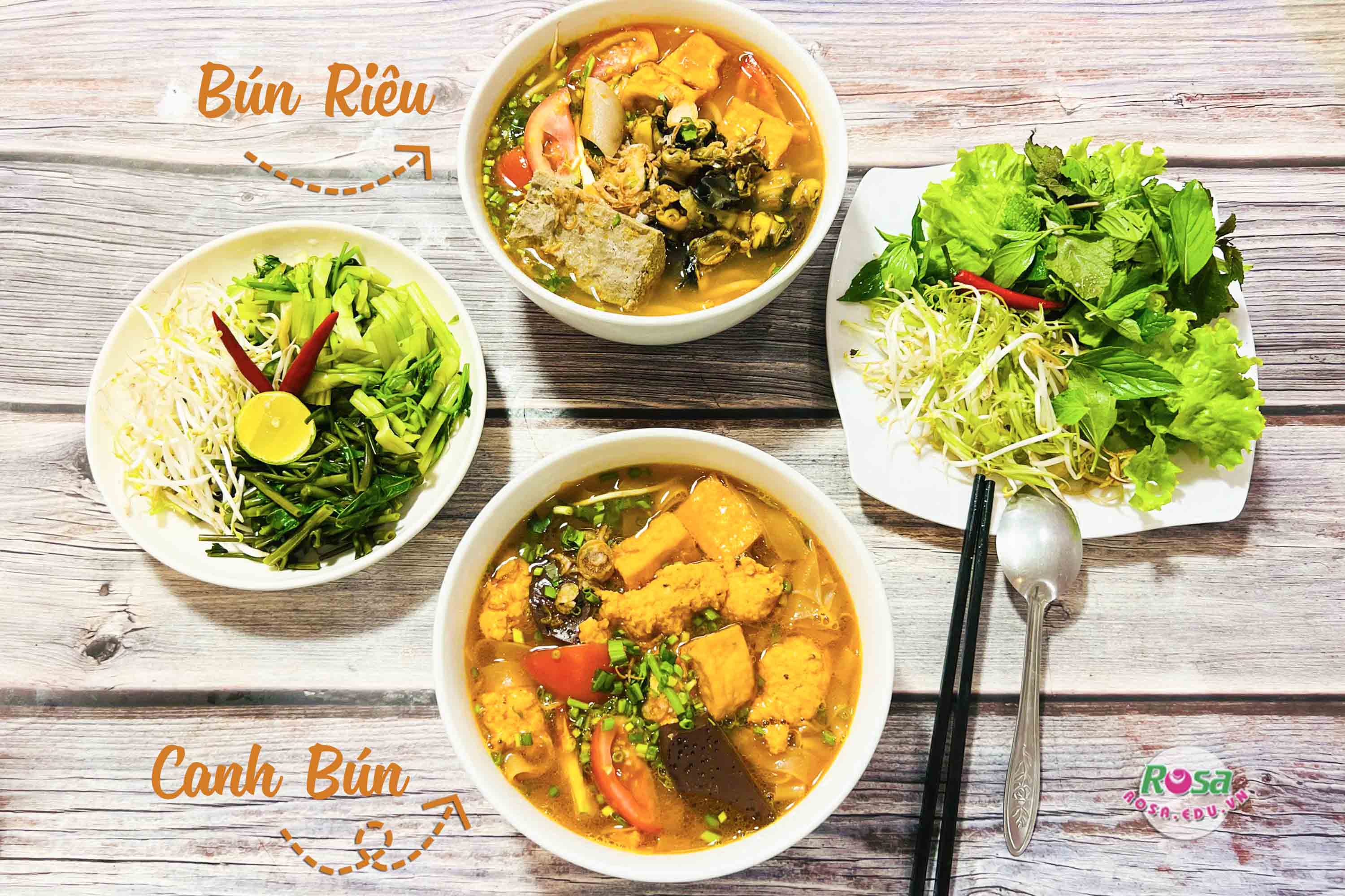 Chuyên đề học cách nấu BÚN RIÊU & CANH BÚN (BÚN ĐỎ, RIÊU CUA, ỐC, CHẢ CUA, BÁNH ĐA) - Mở quán chuyên kinh doanh PVN1396