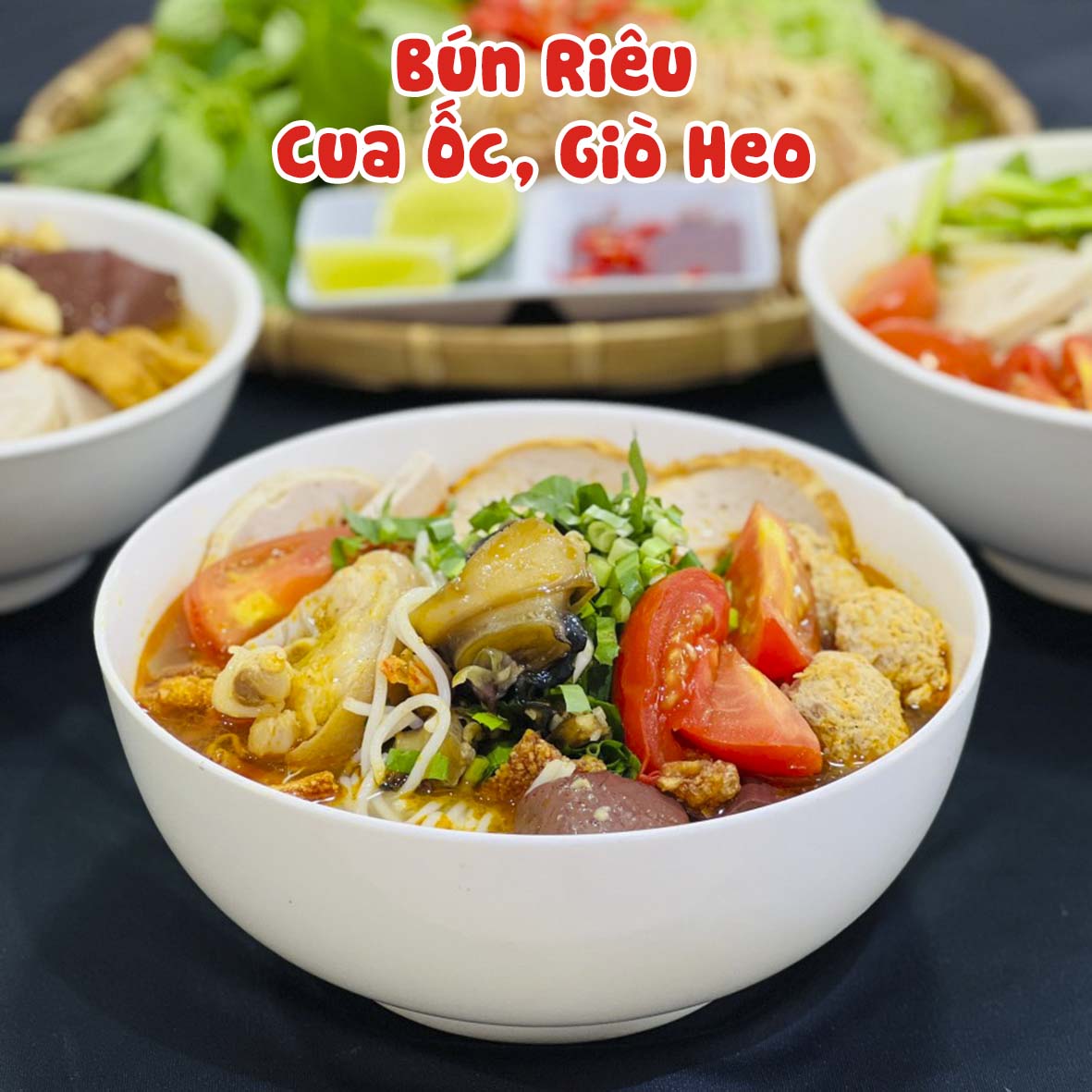 Chuyên Đề Học Nấu Bún Riêu & Canh Bún (Làm Chả Cua, Riêu Cua, Tốp Mỡ, Hành Phi, Sa Tế, Ốc...) - Mở Quán Bún Riêu Gia Truyền