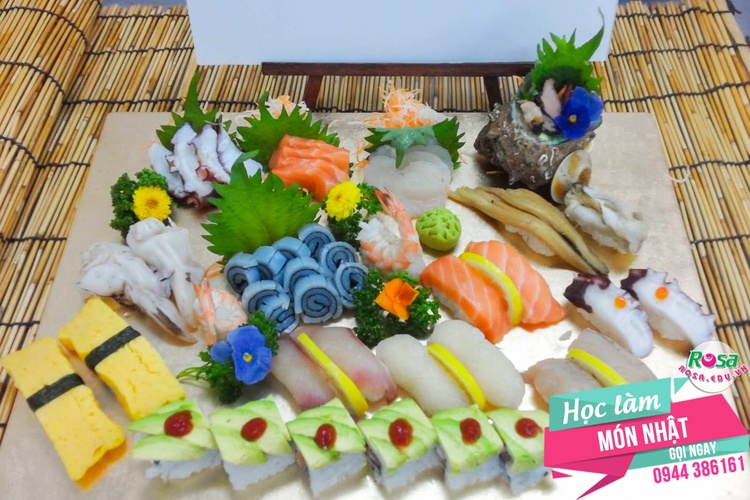 Công Thức Học Cách Làm Sushi Và Sashimi - Ẩm Thực Nhật Bản Trực Tiếp - PVN431