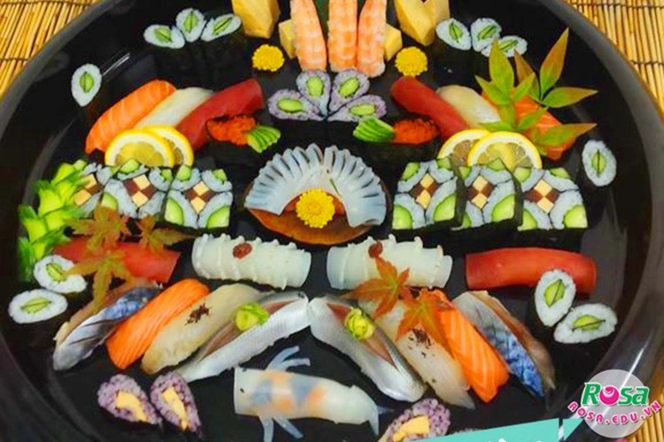 Công Thức Học Cách Làm Sushi Và Sashimi - Ẩm Thực Nhật Bản Trực Tiếp - PVN431