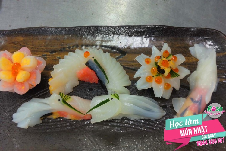 Công Thức Học Cách Làm Sushi Và Sashimi - Ẩm Thực Nhật Bản Trực Tiếp - PVN431