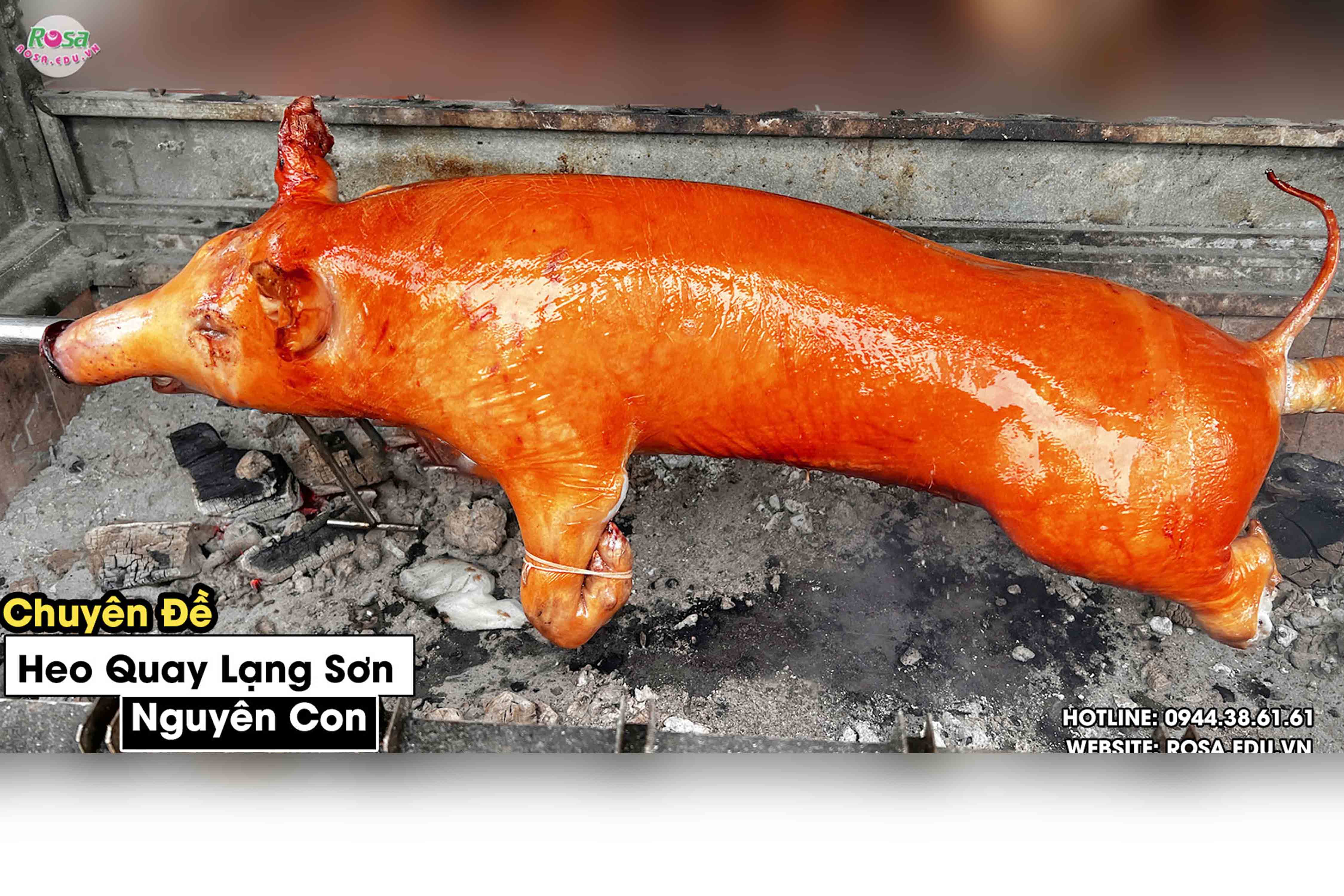 Chuyên đề học làm HEO QUAY NGUYÊN CON (HEO TO, HEO SỮA, DA GIÒN, DA CỐM) - Thơm ngon, da đẹp, món ăn đẳng cấp trong tiệc cưới và lễ, đám