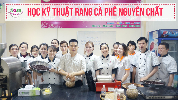 Công Thức Học Làm Rang xay Cà Phê Đậm Đà Hương Vị Việt Nam Mở Quán Kinh Doanh PVN720