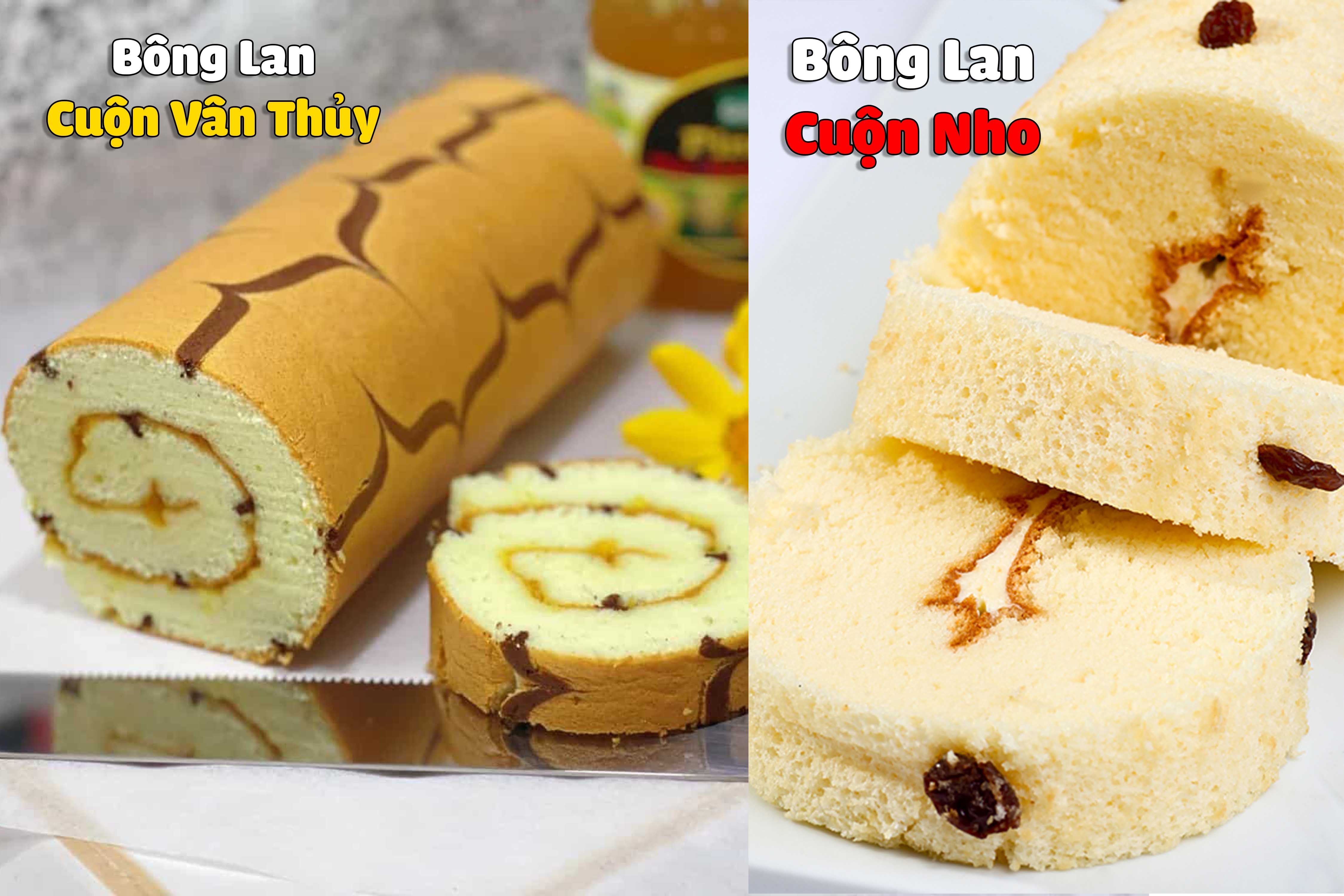Học cách làm BÁNH BÔNG LAN từ a đến z (Sponge Cake) - Công thức mềm, xốp, không xẹp