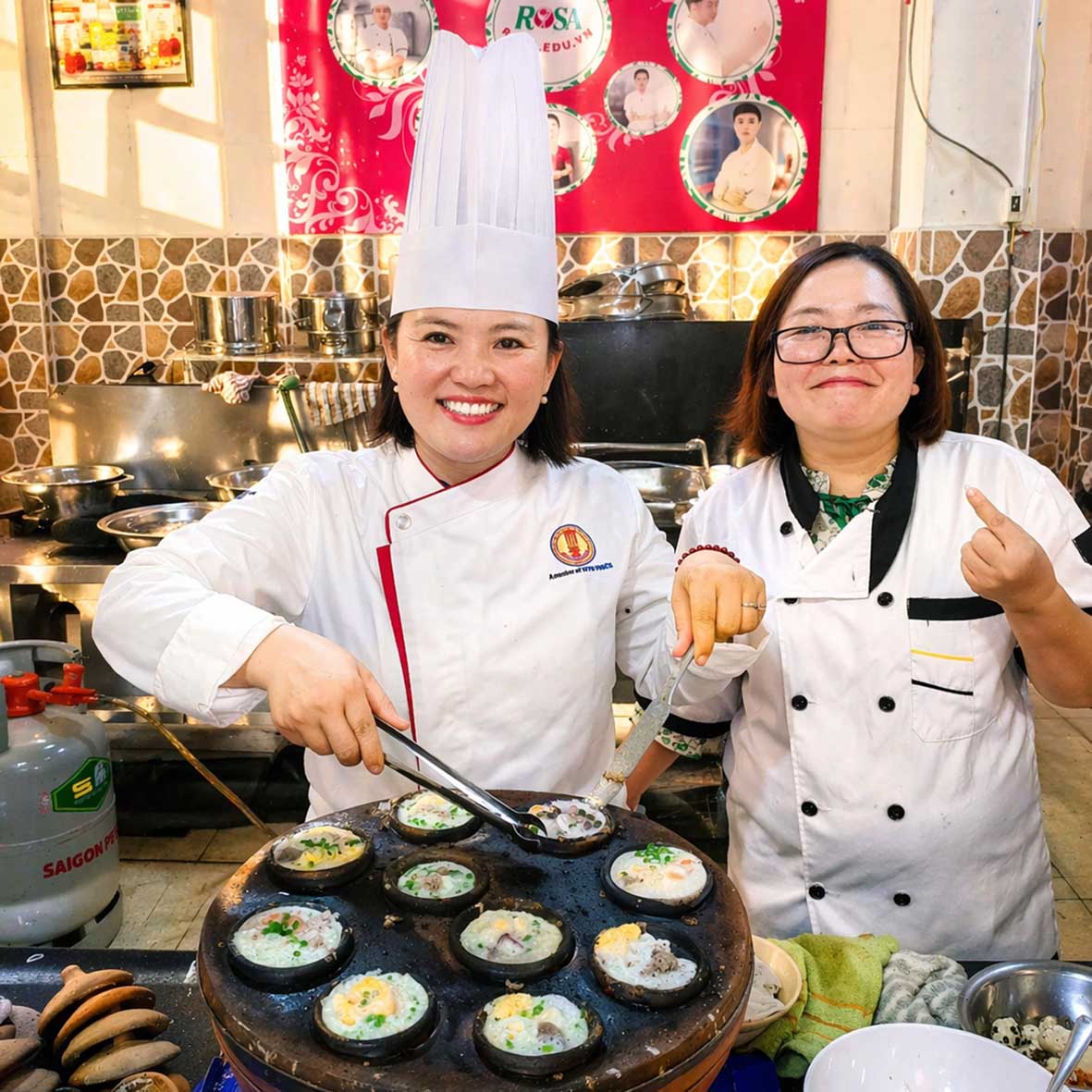 Học cách làm món BÁNH XÈO, BÁNH KHỌT, BÁNH CĂN - CHUẨN VỊ 3 MIỀN BẮC - TRUNG - NAM