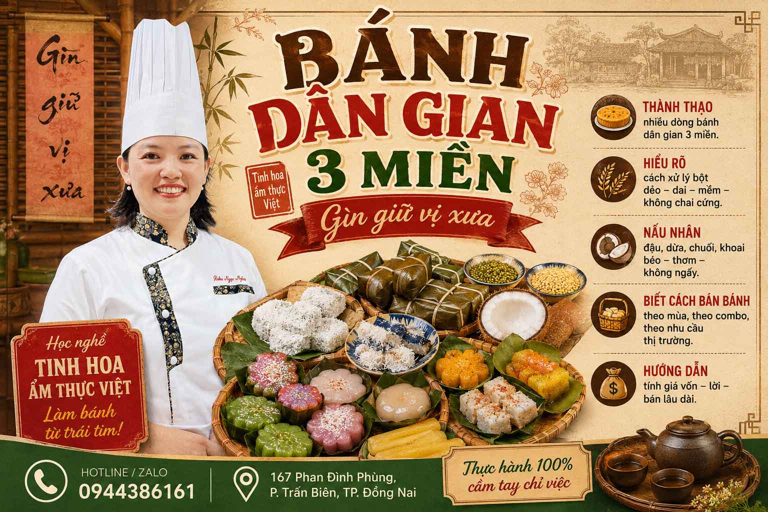 Tổng hợp chuyên đề BÁNH DÂN GIAN - Gìn giữ vị xưa 3 miền Bắc Trung Nam, kinh doanh thắng lớn