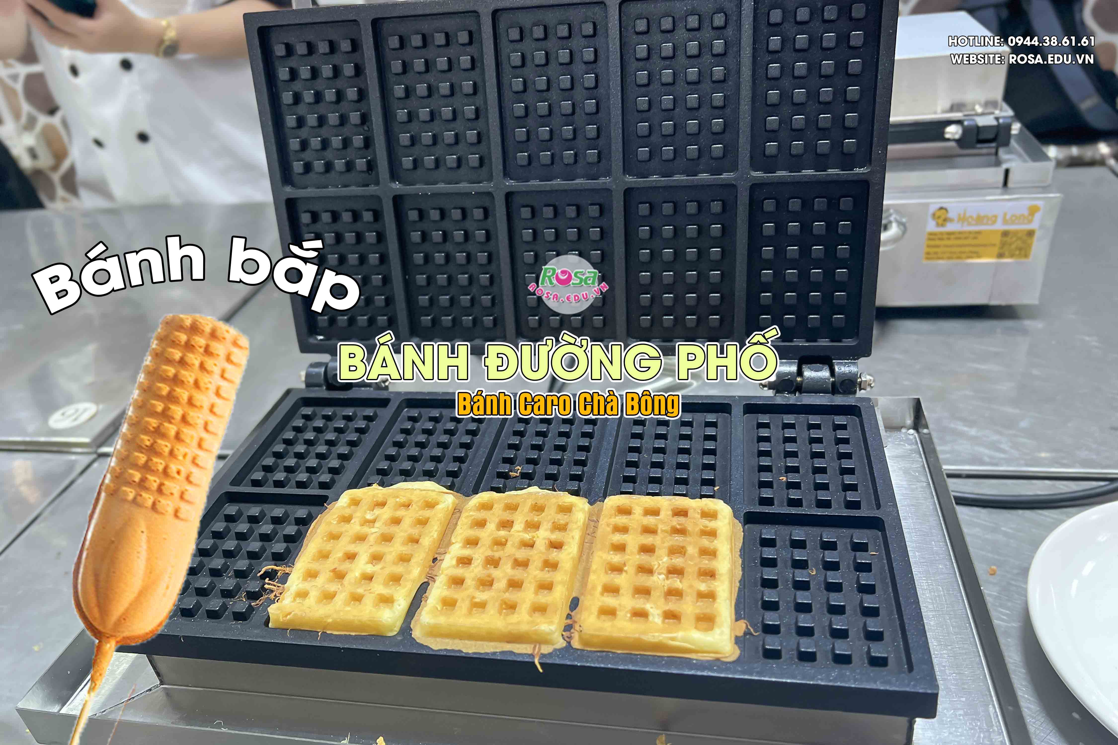 Khóa Học Làm Bánh Đường Phố Hottrend (4 buổi - 16 giờ)