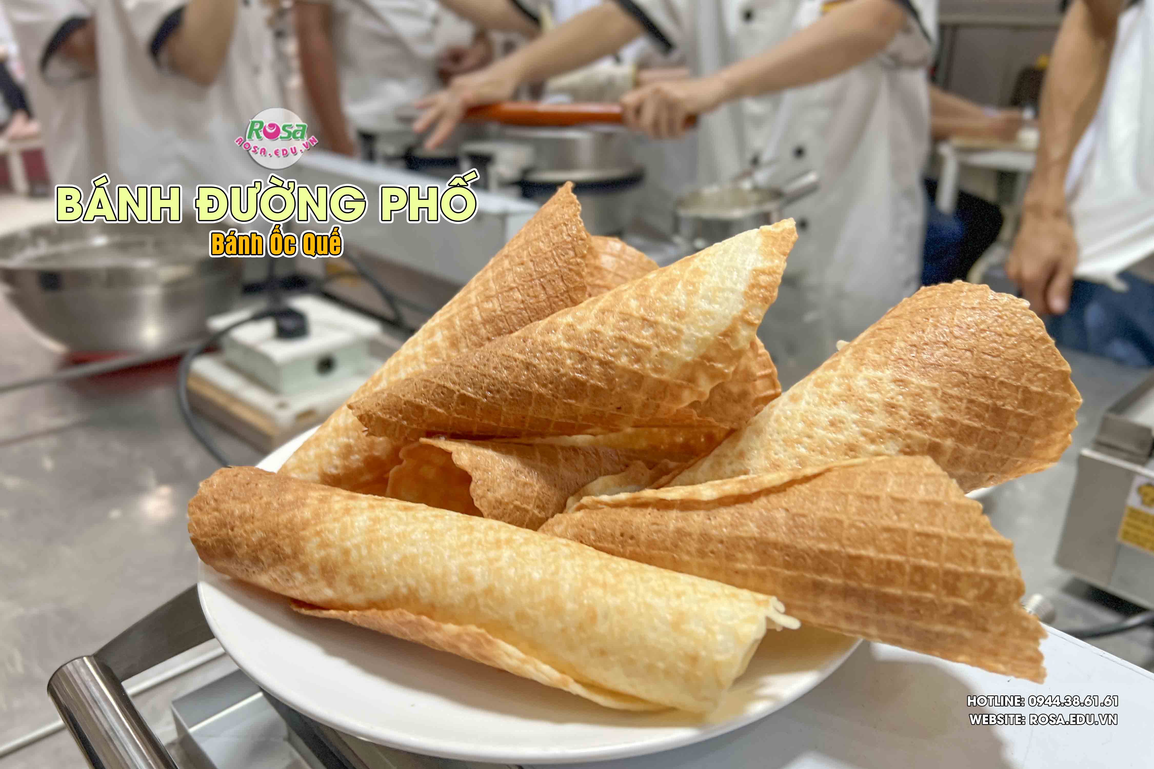 Khóa Học Làm Bánh Đường Phố Hottrend (4 buổi - 16 giờ)