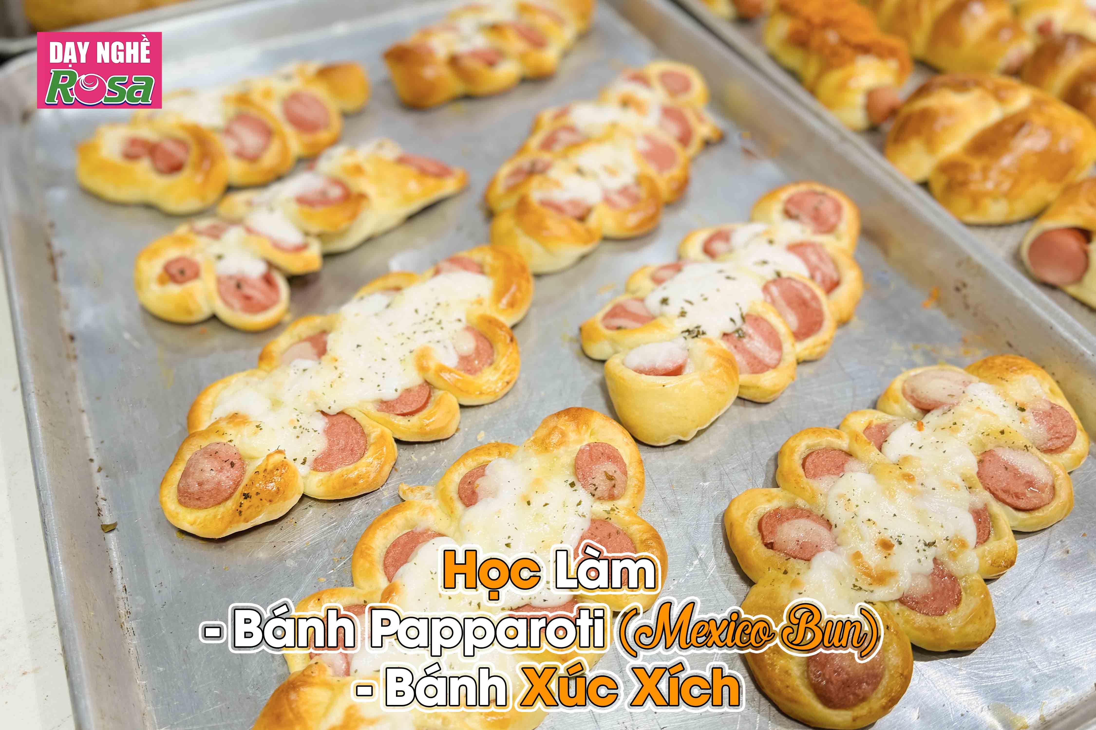 Công Thức Học Làm Bánh Mì Mặn Ngon Mềm Xốp Hương Vị Khó Cưỡng Mở Quán Kinh Doanh PVN121