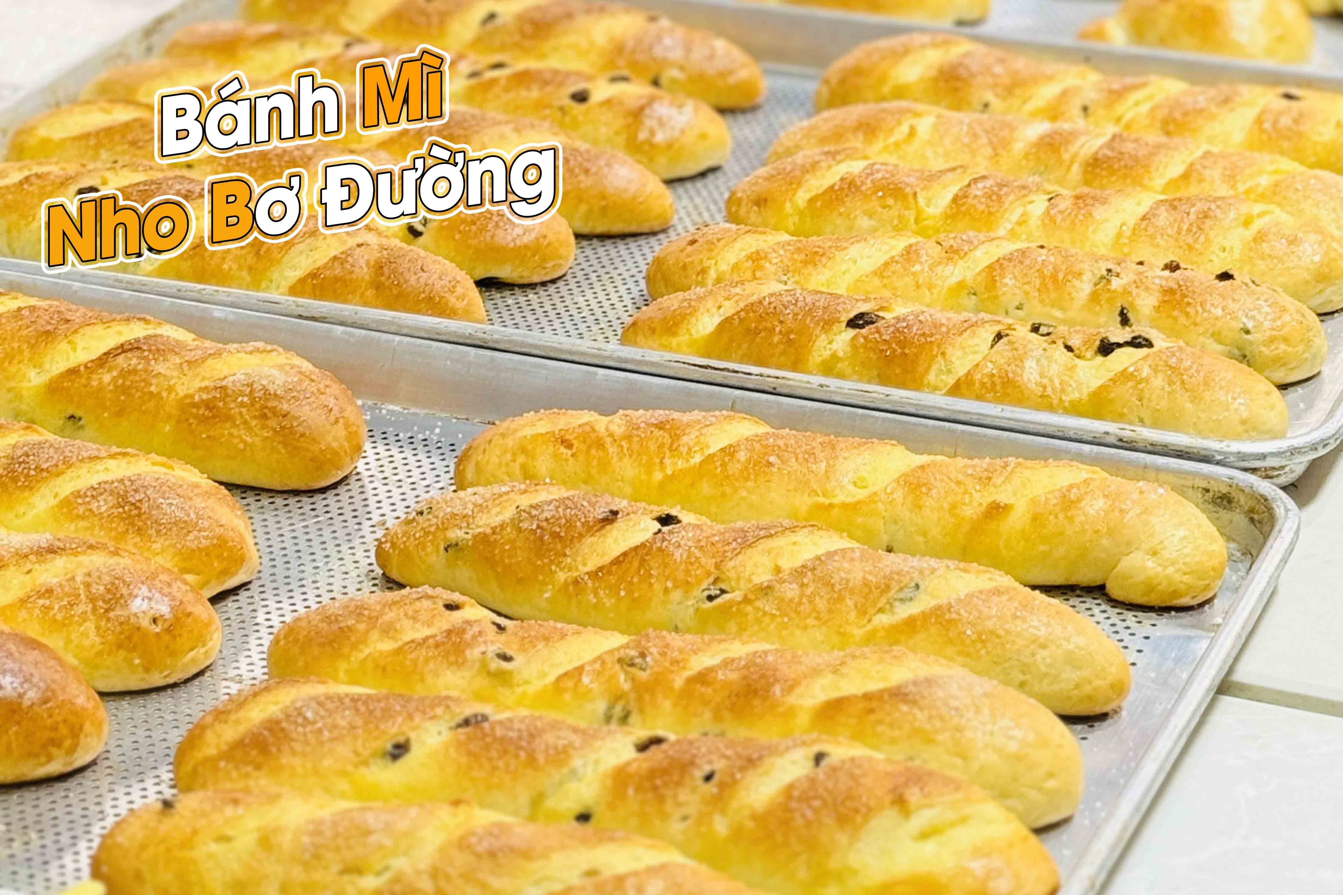 Chuyên Đề Học Làm Bánh Mì Ngọt Ngon Mềm Xốp Hương Vị Khó Cưỡng Mở Quán Kinh Doanh PVN122