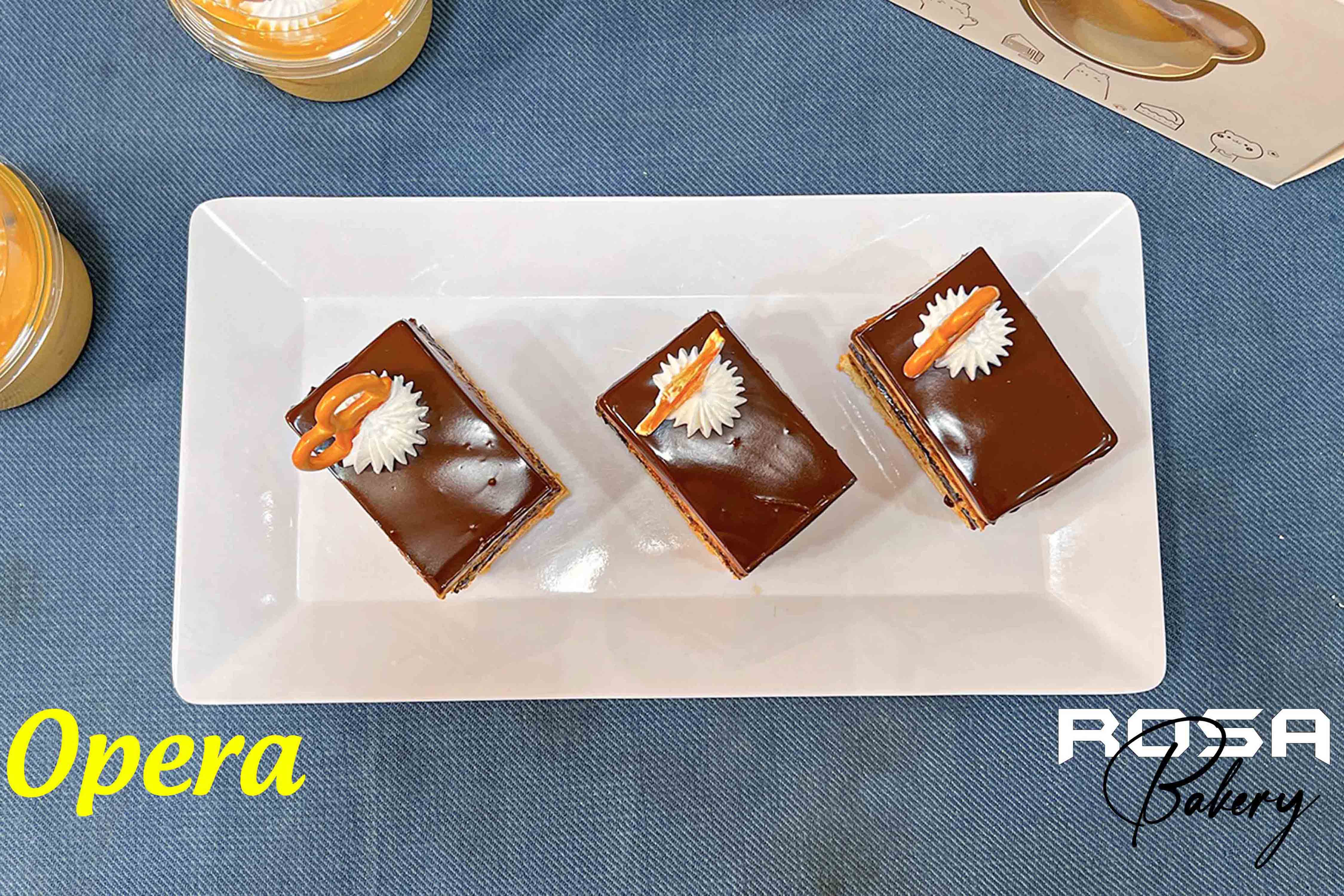 Công Thức Học Làm Bánh Opera Bông Mềm Mịn Xốp Hương Vị Tuyệt Vời PVN1034