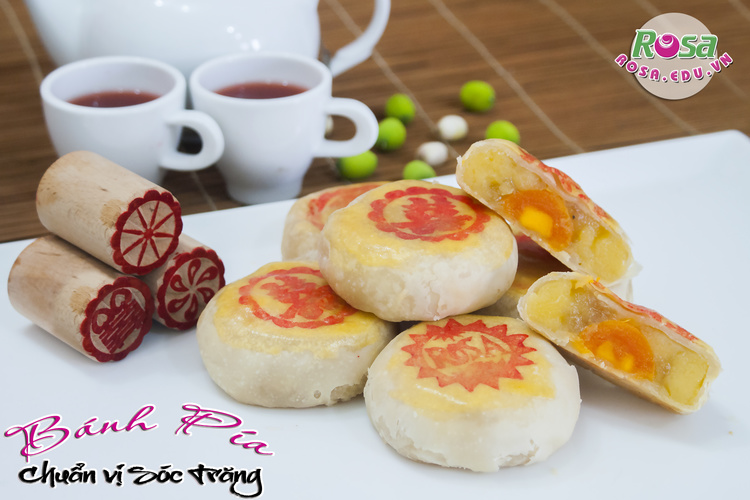 (Workshop VIP) Học Làm BÁNH PÍA Nhân Đậu Xanh, Sầu Riêng, Trứng Muối (Lớp 10 học viên, học ngắn, kinh doanh ngay) PVN348