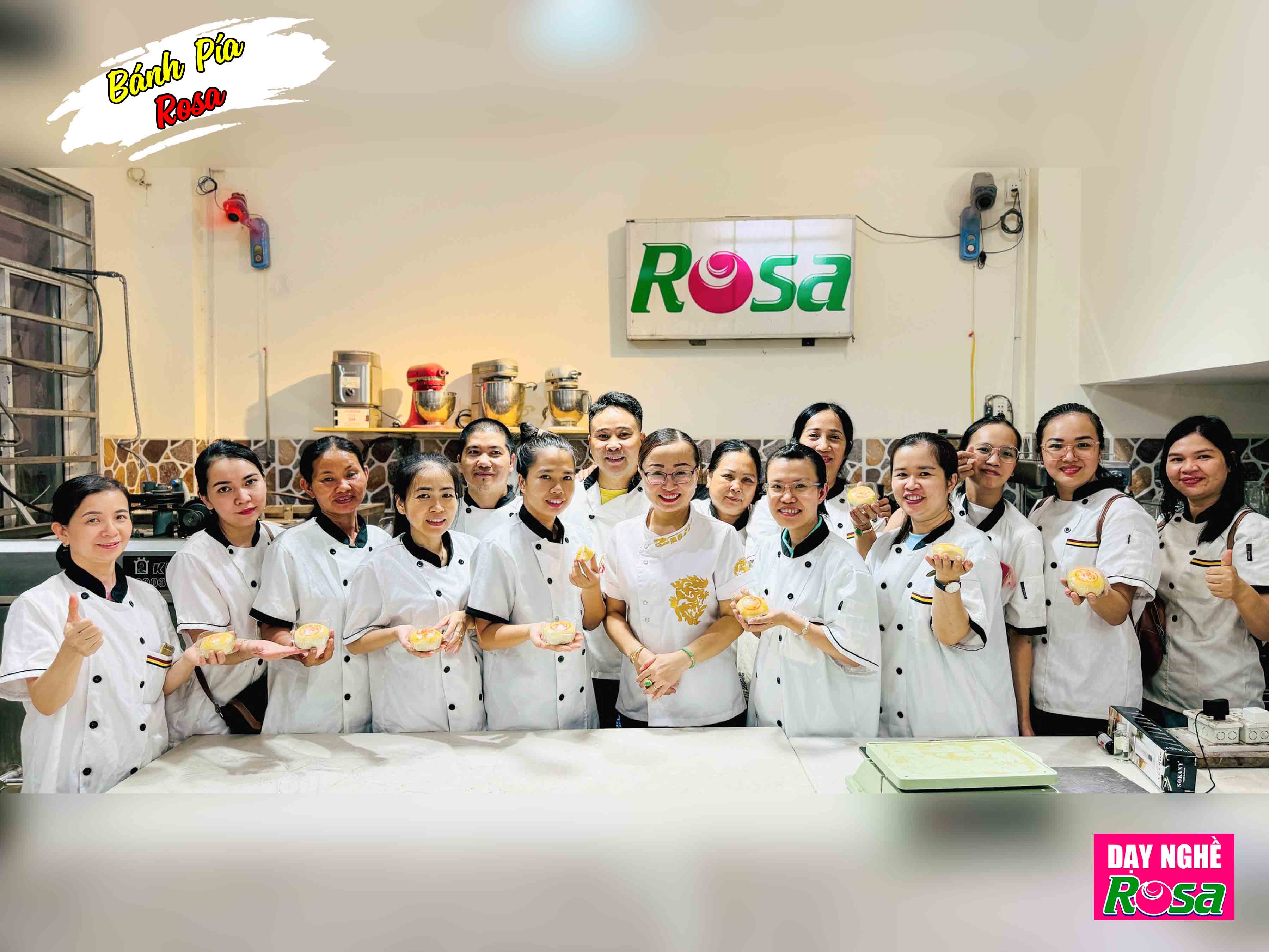 Công Thức Học Cách Làm Bánh Pía 好餅- Bánh Lột Da PVN350