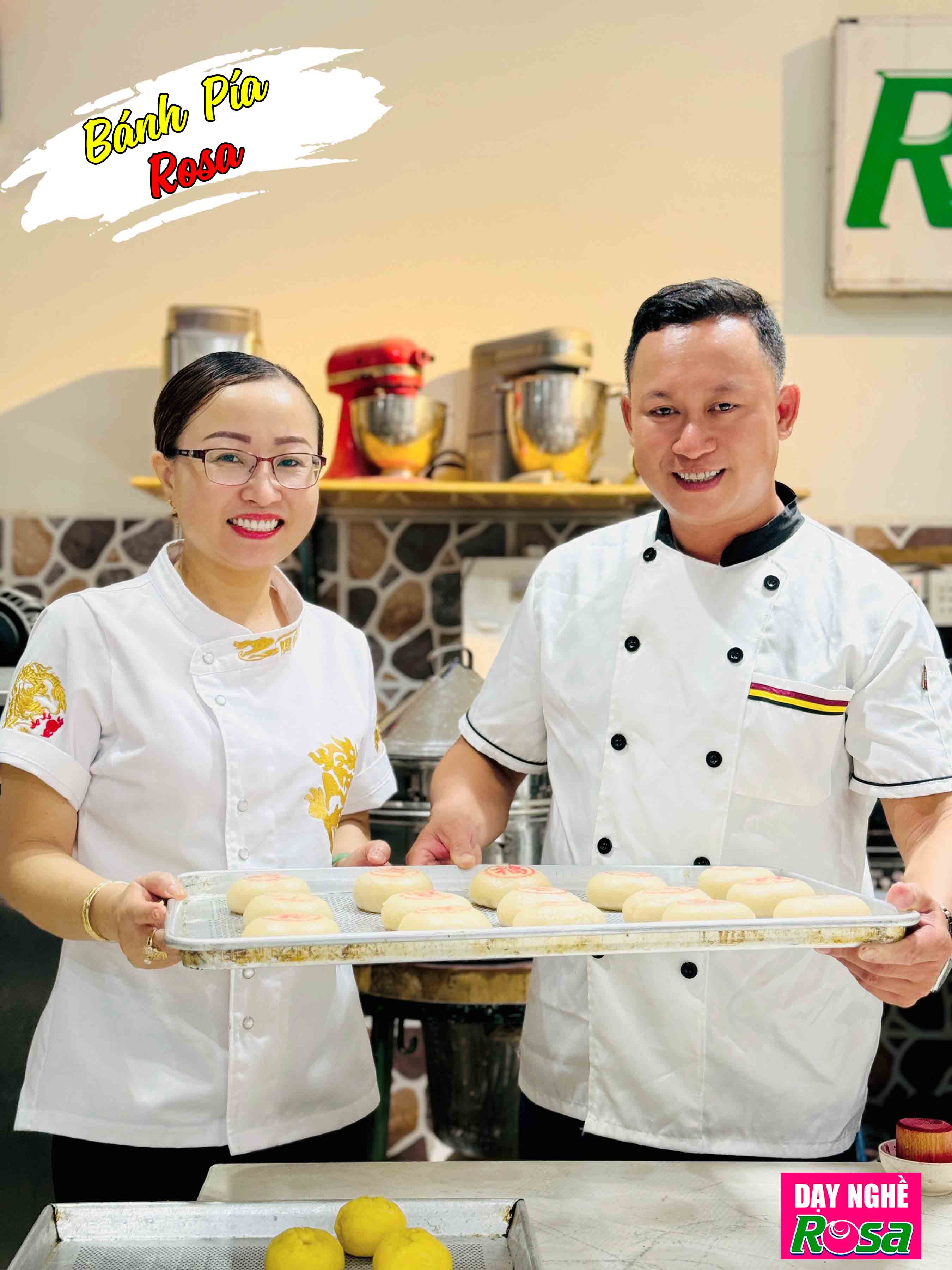 Công Thức Học Cách Làm Bánh Pía 好餅- Bánh Lột Da PVN350